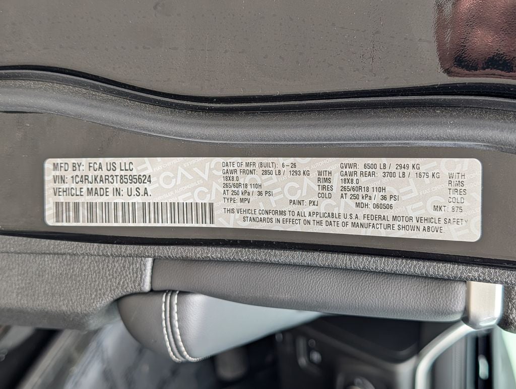 2026 Jeep Grand Cherokee L Altitude