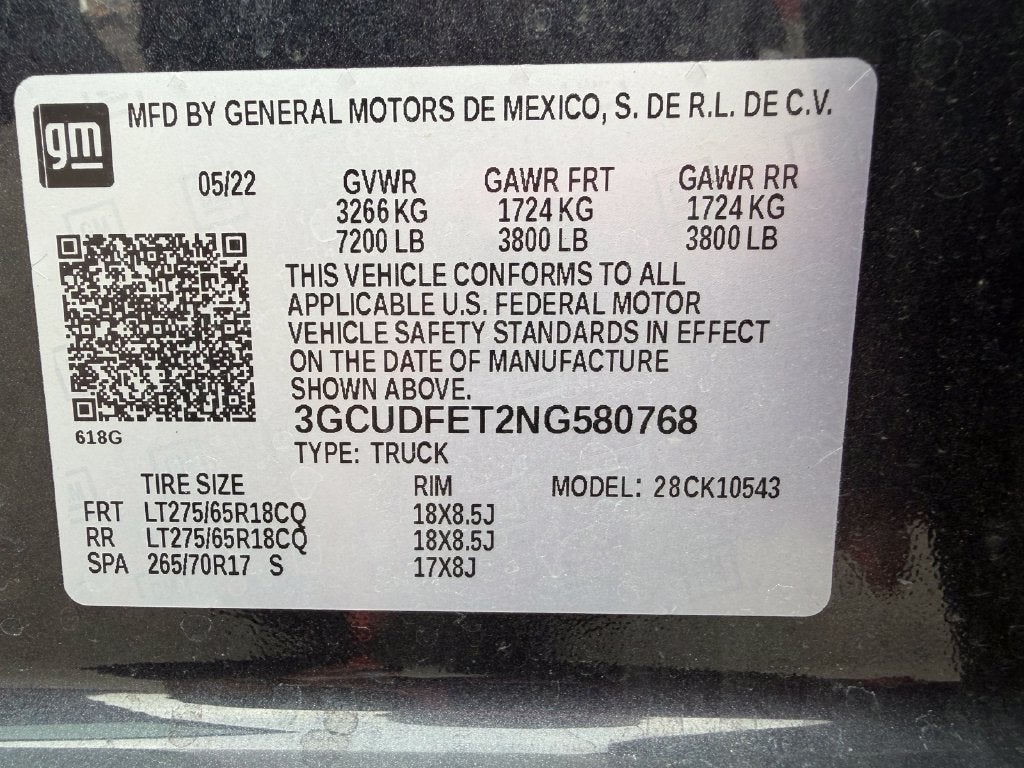 2022 Chevrolet Silverado 1500 LT Trail Boss