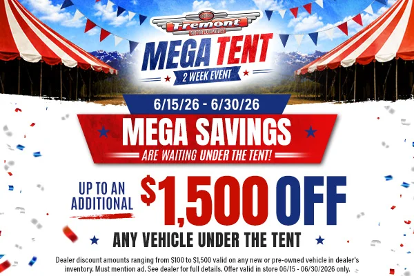 Mega Savings from Fremont in Cody, WY