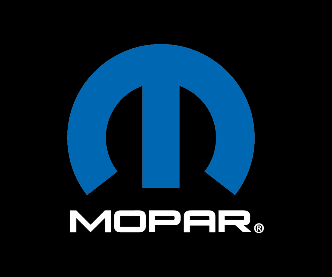 Official Mopar Parts and Service authentic logo badge